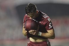 la tierna imagen de santos borre que lleno de felicidad al mundo river