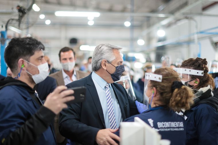Alberto Fernández descansará en La Rioja Foto: Agencia Télam