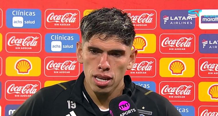 Carlos Palacios fue la figura en Colo Colo. Foto: Captura