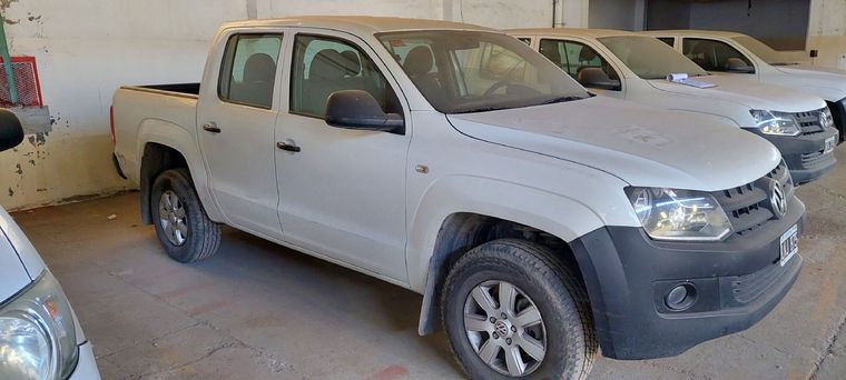 Camionetas que van a ser subastadas