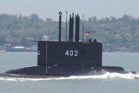 La Armada de Indonesia está en una carrera por encontrar el KRI Nanggala-402, aquí en una foto de archivo. Foto: ANADOLU AGENCY/GETTY IMAGES
