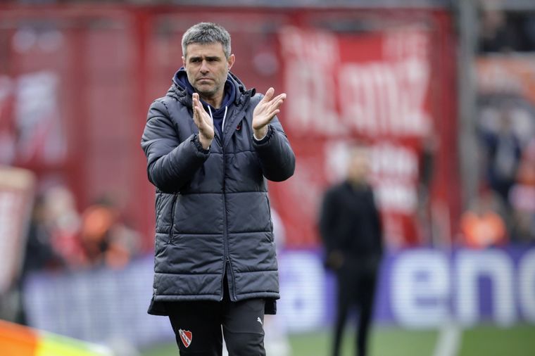 El DT habló post empate con el Millonario. Foto: Fotobaires