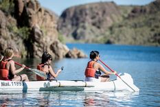 Las actividades en ríos y diques son las más elegidas en San Rafael. Foto: Municipalidad de San Rafael