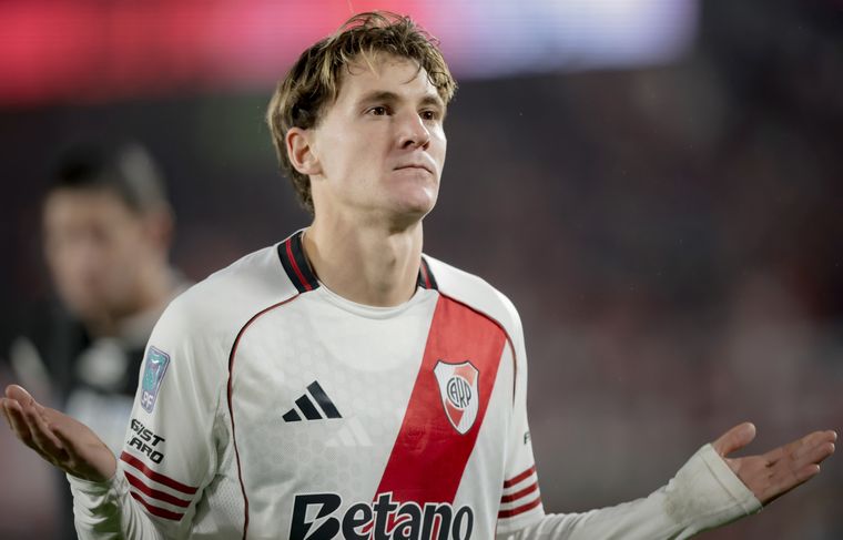 Facundo Colidio le dedicó su gol a Driussi.