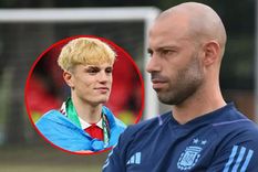 Mascherano no contará con Garnacho para el Mundial. Foto: Archivo Mascherano no contará con Garnacho para el Mundial. Foto: Archivo