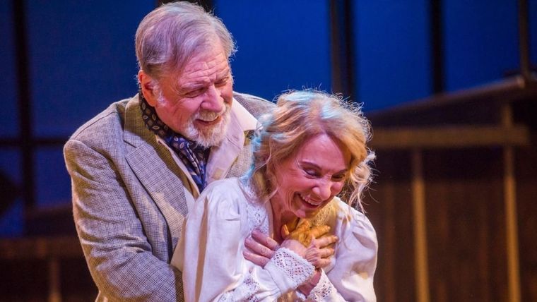 Arturo Puig junto a su fallecida esposa, la actriz Selva Alemán. Foto: Archivo