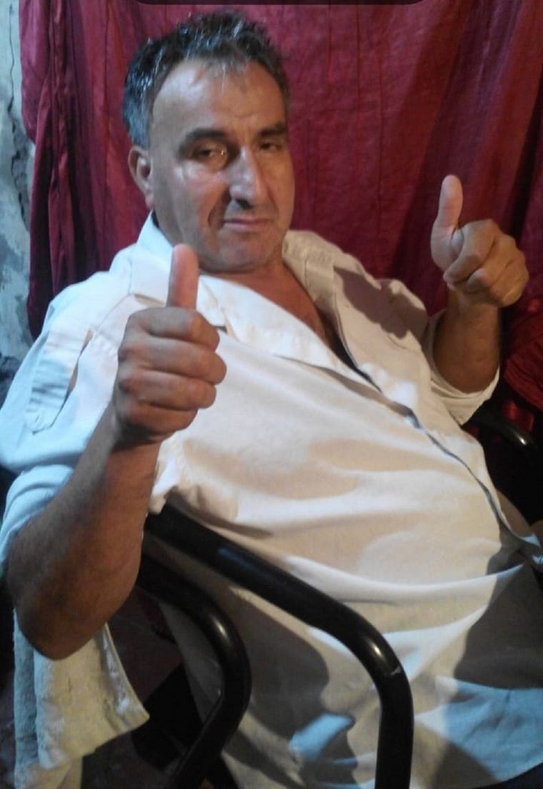 Roberto Pallero, de 66 años, murió en Las Heras tras caer a una acequia cuando podaba un árbol Foto: Gentileza