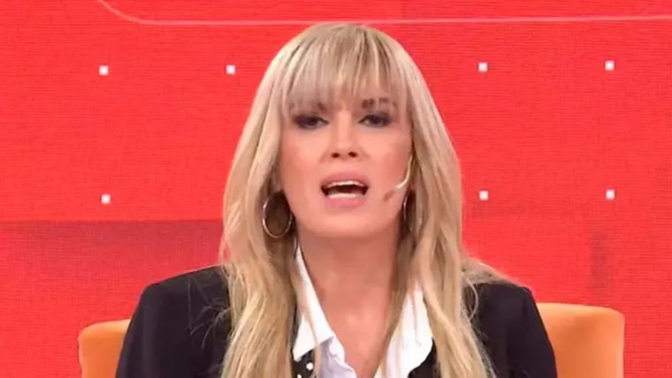 La comunicadora no tuvo filtros. Foto: captura de video/ El Trece. 