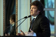 Milei volvió a cargar contra los gobernadores a tres días de la reunión que mantendrán los líderes provinciales con funcionarios del Gobierno Foto: Télam