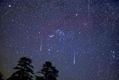 una lluvia de estrellas se vera esta noche
