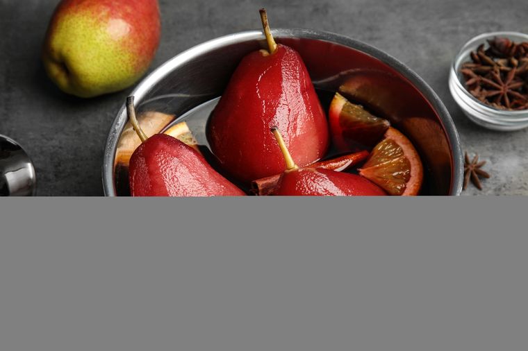 Peras al vino Foto: Shutterstock