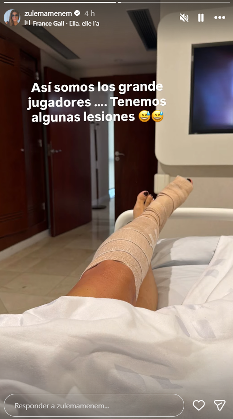 Zulemita llevó tranquilidad. Zulemita llevó tranquilidad.