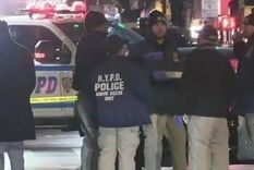 El operativo policial tras el tiroteo en Nueva York. El operativo policial tras el tiroteo en Nueva York.