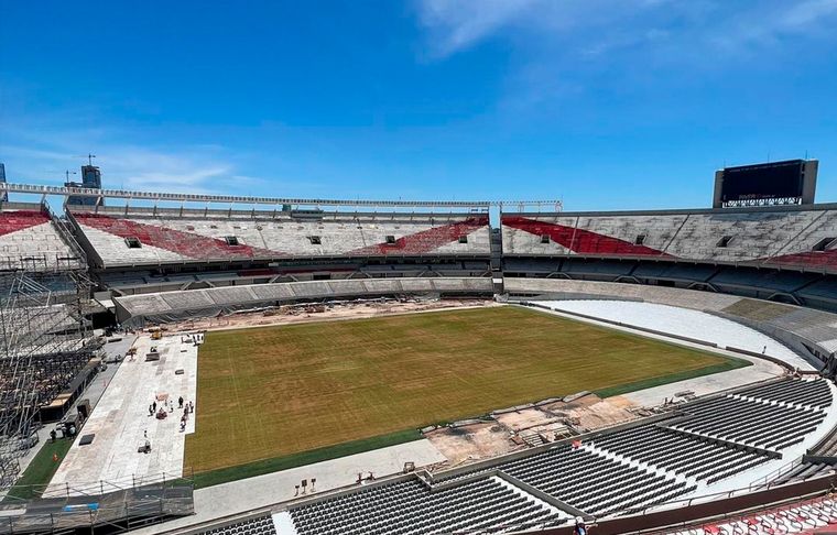 Estadio Monumental El Monumental tendrá una mayor capacidad de lo esperado.