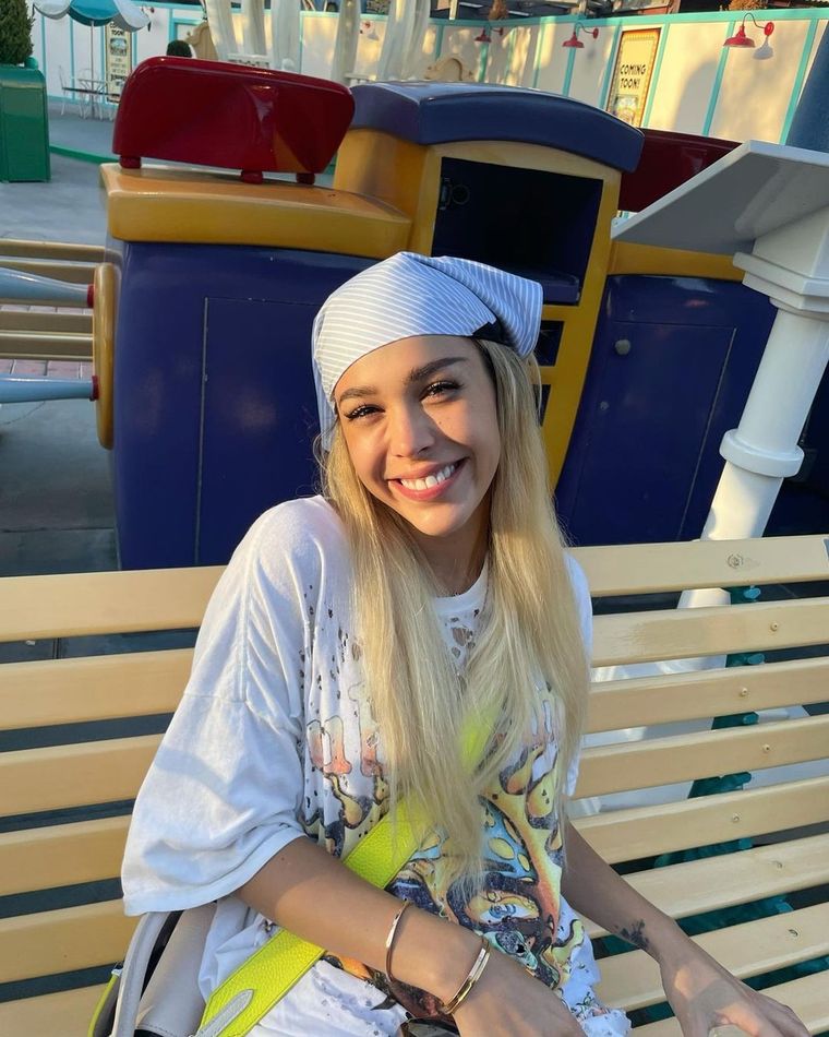 Danna Paola nos enseña sus claves para usar jeans Foto: Instagram