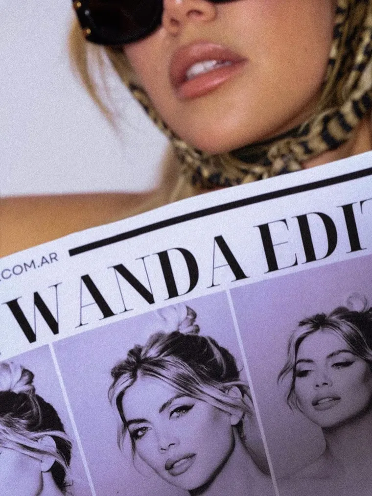 Wanda Nara icónica: el look que todos comentan. Wanda Nara icónica: el look que todos comentan.