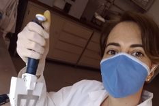 Foto: Victoria Sánchez investigadora Conicet