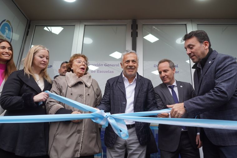 El gobernador Alfredo Cornejo inauguró el Centro Cívico de San Rafael.