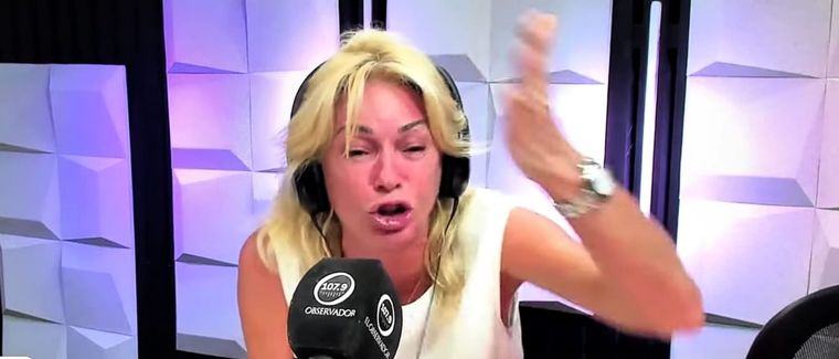 Yanina Latorre le respondió de manera categórica a la China Suárez luego de que la actriz desmintiera su supuesto embarazo. Foto: Captura de pantalla Youtube El Observador 107.9.