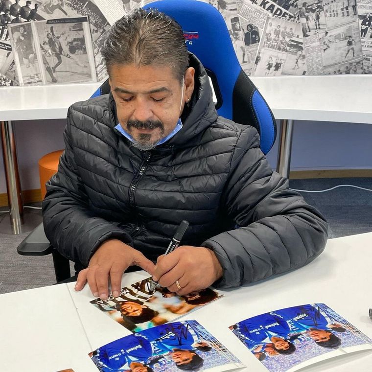 El Turco estaba radicado en Italia Foto: Instagram @hugohernanmaradonaoficial