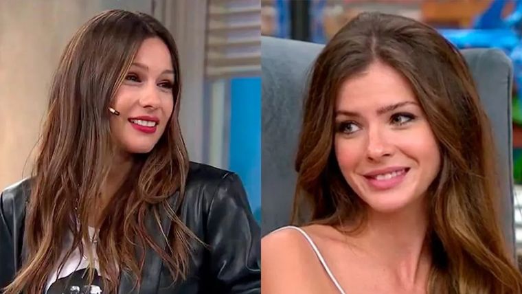 Pampita y la China Suárez, otra vez en el ojo de la tormenta mediática Foto: Captura TV