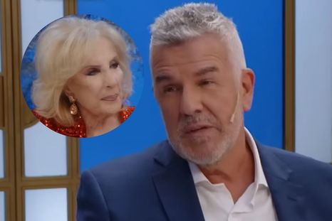 Dady Brieva se tomó unos minutos del programa para agradecerle a Mirtha Legrand. Dady Brieva se tomó unos minutos del programa para agradecerle a Mirtha Legrand.