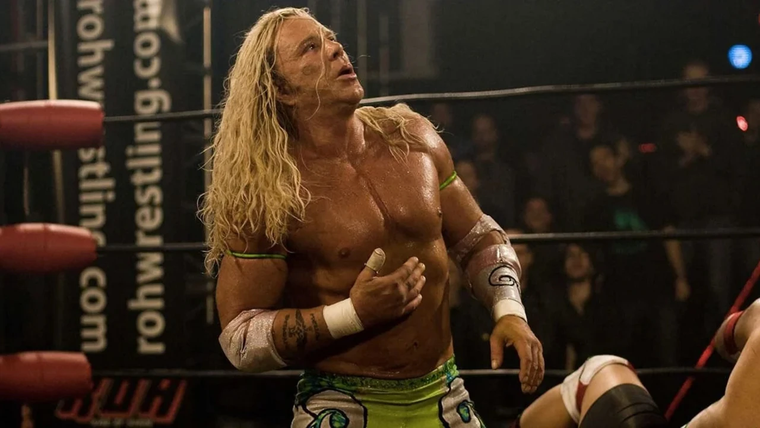 Mickey Rourke protagonizó El luchador, la película por la que estuvo nominado al Oscar a Mejor actor protagónico Mickey Rourke protagonizó El luchador, la película por la que estuvo nominado al Oscar a Mejor actor protagónico