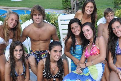 MDZol | Un grupo que se las trae. Julieta, Franco, Ángeles, Florencia, Bruno, Brunella, Clara, Guadalupe y Emilia. Foto: Pachy Reynoso / MDZ
