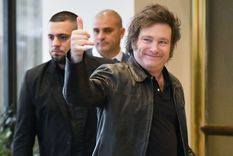 Milei escribió en sus redes sociales sobre la situación económica del país Foto: NA