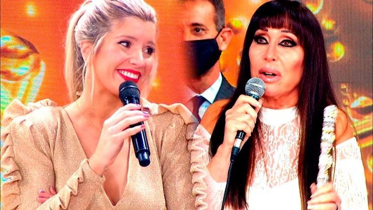 Laurita Fernández y Moria Casán