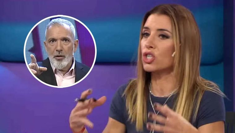 Mariana Brey protagonizó una fuerte pelea con Pablo Duggan. Mariana Brey protagonizó una fuerte pelea con Pablo Duggan.