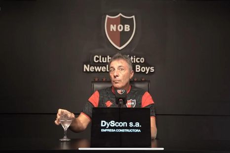 Frank Darío Kudelka quedó sorprendido por la pregunta de un periodista. Frank Darío Kudelka quedó sorprendido por la pregunta de un periodista.