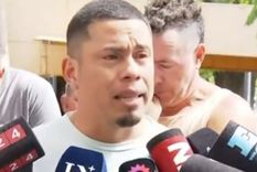 Marcos Gómez pidió que se haga justicia y que los asesinos paguen. Foto: Captura de video