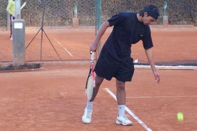 MDZol | Yasin Sama, ganador del 4° Torneo del Tenis club. Foto: Fabián Segura