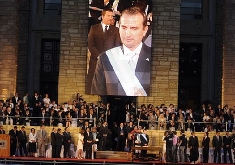 Pérez, hizo una especial consideración por la Promoción Industrial. Foto: Alf Ponce / MDZ