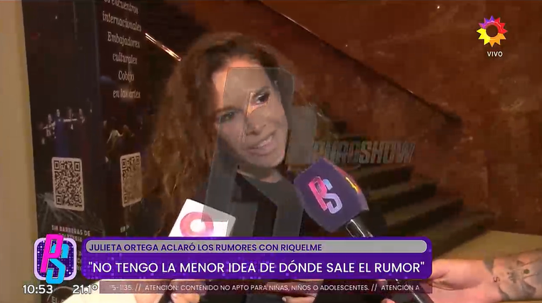 Julieta Ortega desmintió el romance con Juan Román Riquelme. Julieta Ortega desmintió el romance con Juan Román Riquelme. 