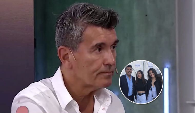 Miguel Ángel Cherutti contó el drama de tener a sus hijas viviendo en el exterior. Foto: Captura de TV.
