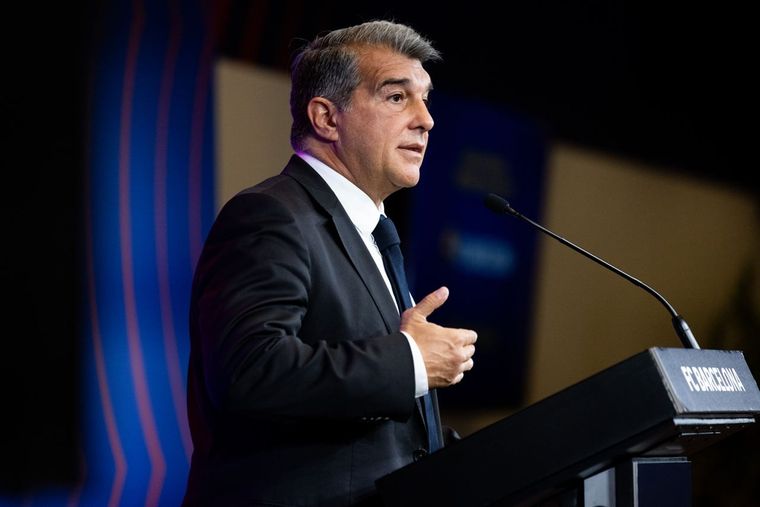 Joan Laporta, presidente del FC Barcelona. Foto: FC Barcelona