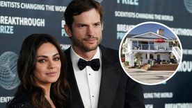 Ashton Kutcher y Mila Kunis alquilan su casa de playa en Santa Bárbara.