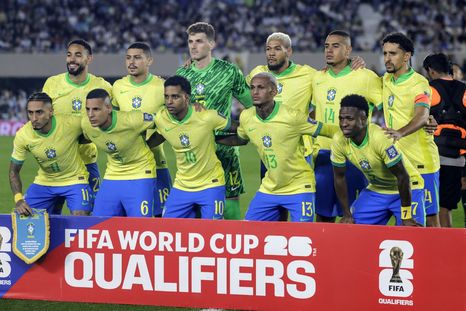Una figura de la Selección de Brasil se rompió los ligamentos y está afuera del Mundial 2026. Foto: Fotobaires Una figura de la Selección de Brasil se rompió los ligamentos y está afuera del Mundial 2026. Foto: Fotobaires