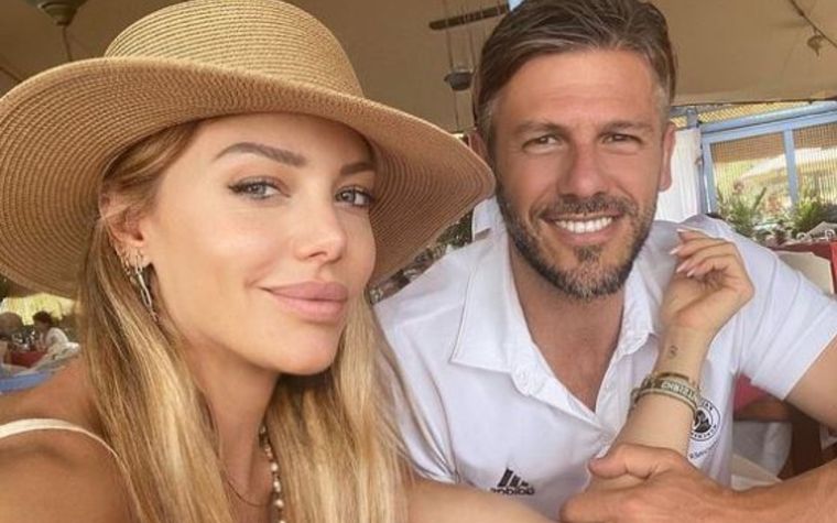 Evangelina Anderson y Martín Demichelis están separados.