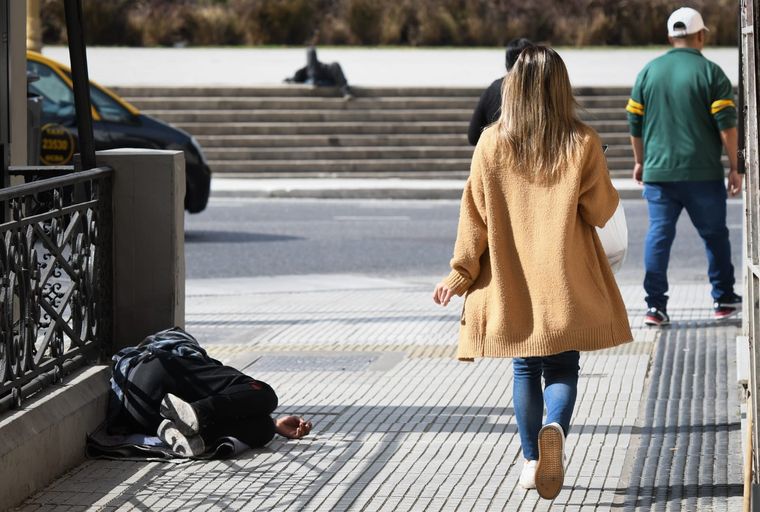 Según datos oficiales de CABA, hay cada vez menos clase media y crece la indigencia Foto: Juan Ignacio Blanco/MDZ