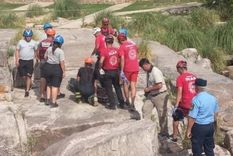 Un turista bonaersense se convirtió el viernes en la quinta persona ahogada en ríos serranos del valle de Traslasierra Foto: Policia de Córdoba