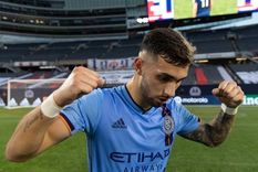 Castellanos, figura del partido. Foto: New York City FC