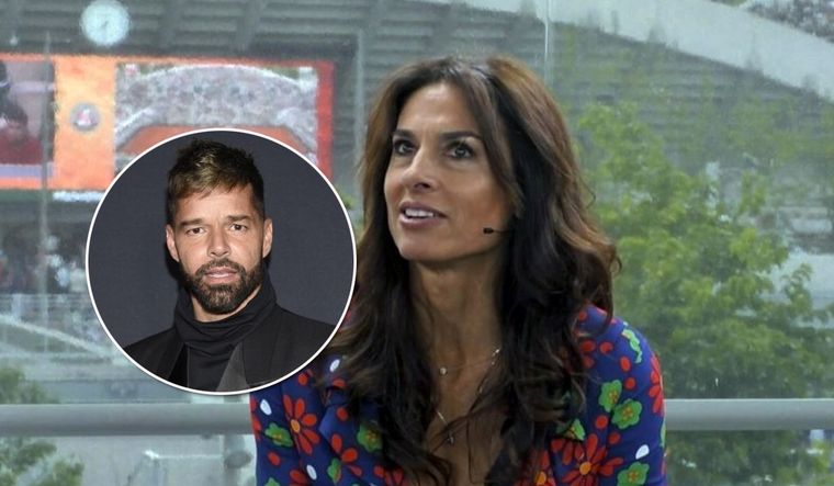 Gaby Sabatini vivió un romance con Ricky Martin en los 90.