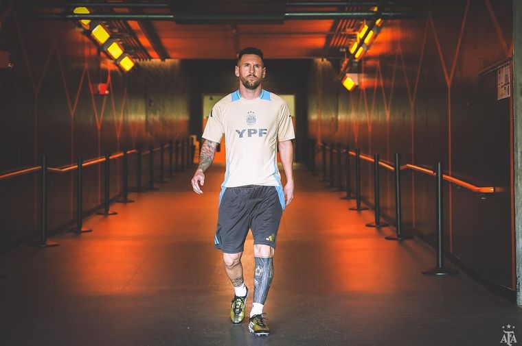 El rosarino habló a un puñado de días del partido. Foto: Instagram @leomessi