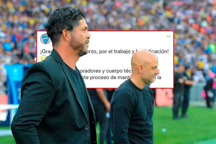 Gómez y Orsi no continuarían en Godoy Cruz y el club comenzó a despedirlos con un tuit.