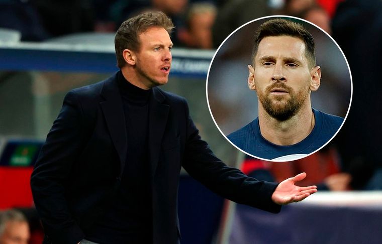 Julian Nagelsmann El entrenador del Bayern Munich aseguró que es difícil arriesgar cuando enfrente está Messi.