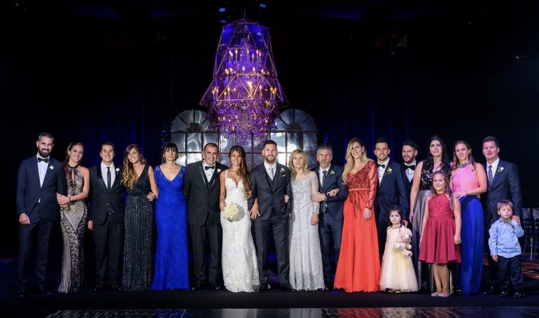 A ocho años del casamiento viral de Messi y Antonela. Foto: Archivo A ocho años del casamiento viral de Messi y Antonela. Foto: Archivo