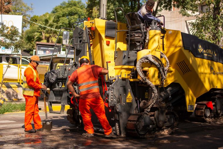 Los trabajos buscan optimizar el tránsito y mejorar la infraestructura urbana en distintos puntos de la capital.